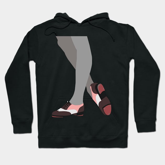 Tap Dance Tap Shoes Hoodie by jrepkin